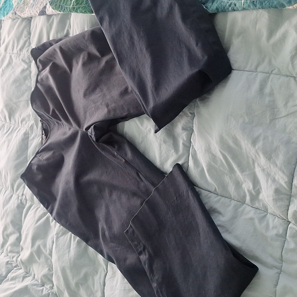 Lafayette 148 New York Black Boot Cut Pants